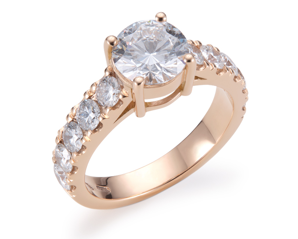 Jewelry Photo Editing – After example: Engagement Ring Retouching