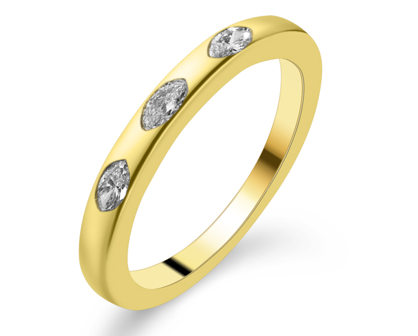 Jewelry Photo Editing – After example: Simple Band Retouching