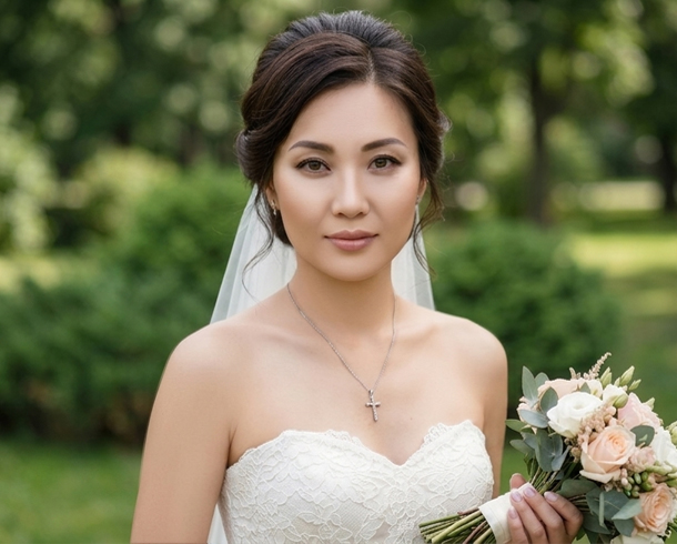Wedding & Portrait Editing – After example: Bride & Groom Portrait Retouching