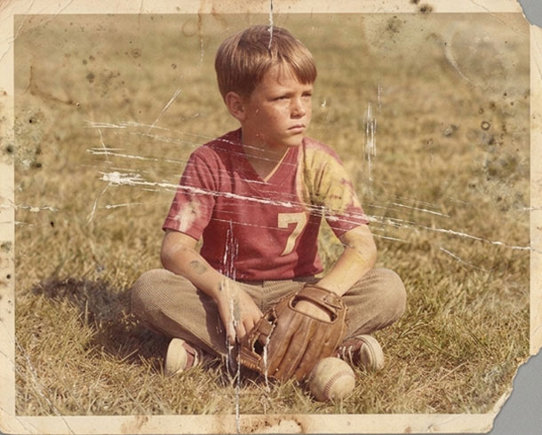 Photo Restoration – before example: Photo Colorization