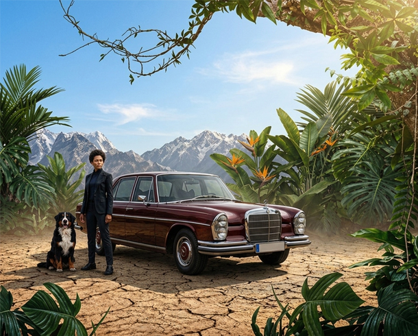 Creative Photo Manipulation – before example: Cinematic Mood Transformation