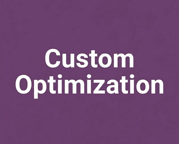 Marketplace Optimization – before example: Custom Platform Optimization