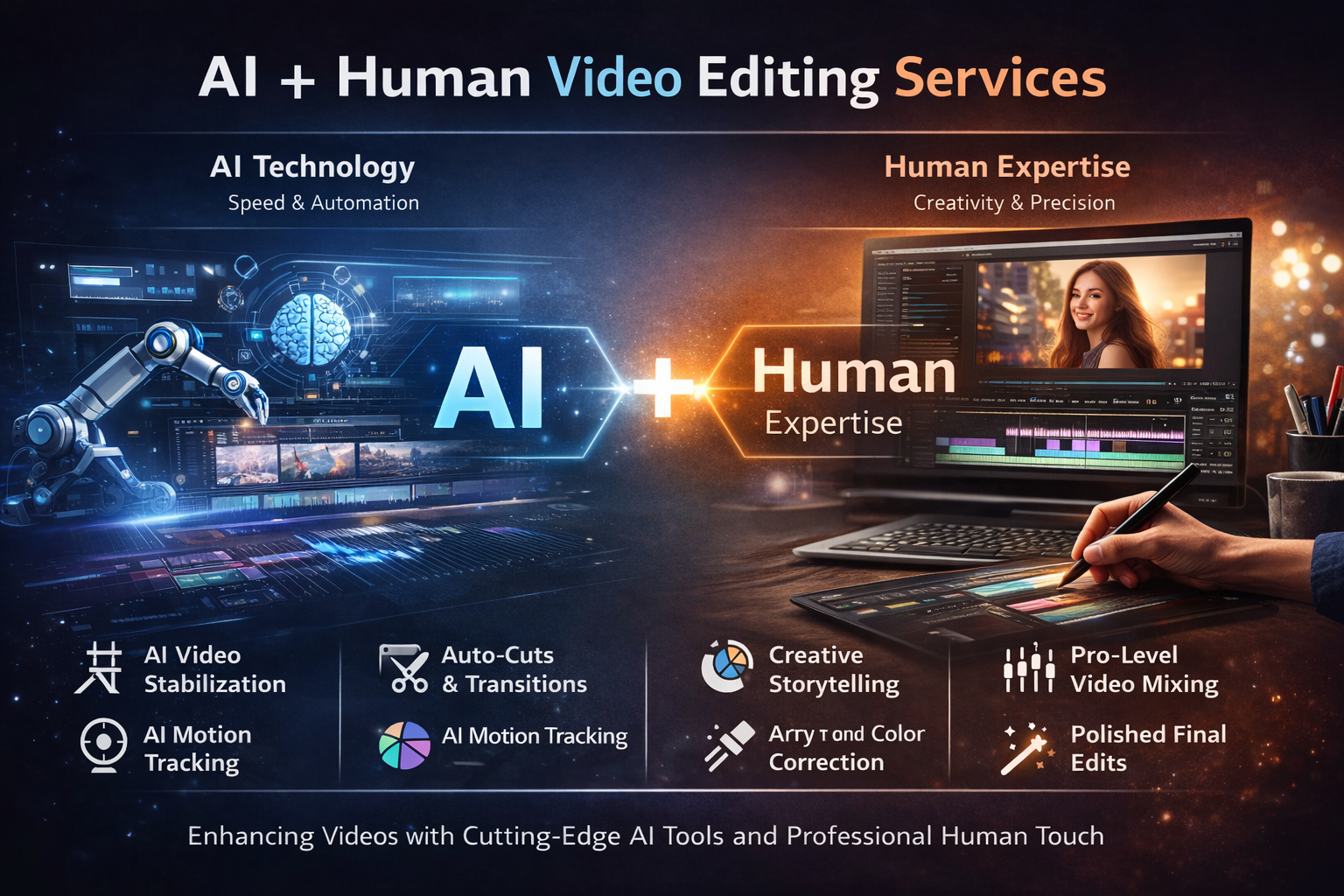 AI-Powered Video Editing and Post-Production Workflow
